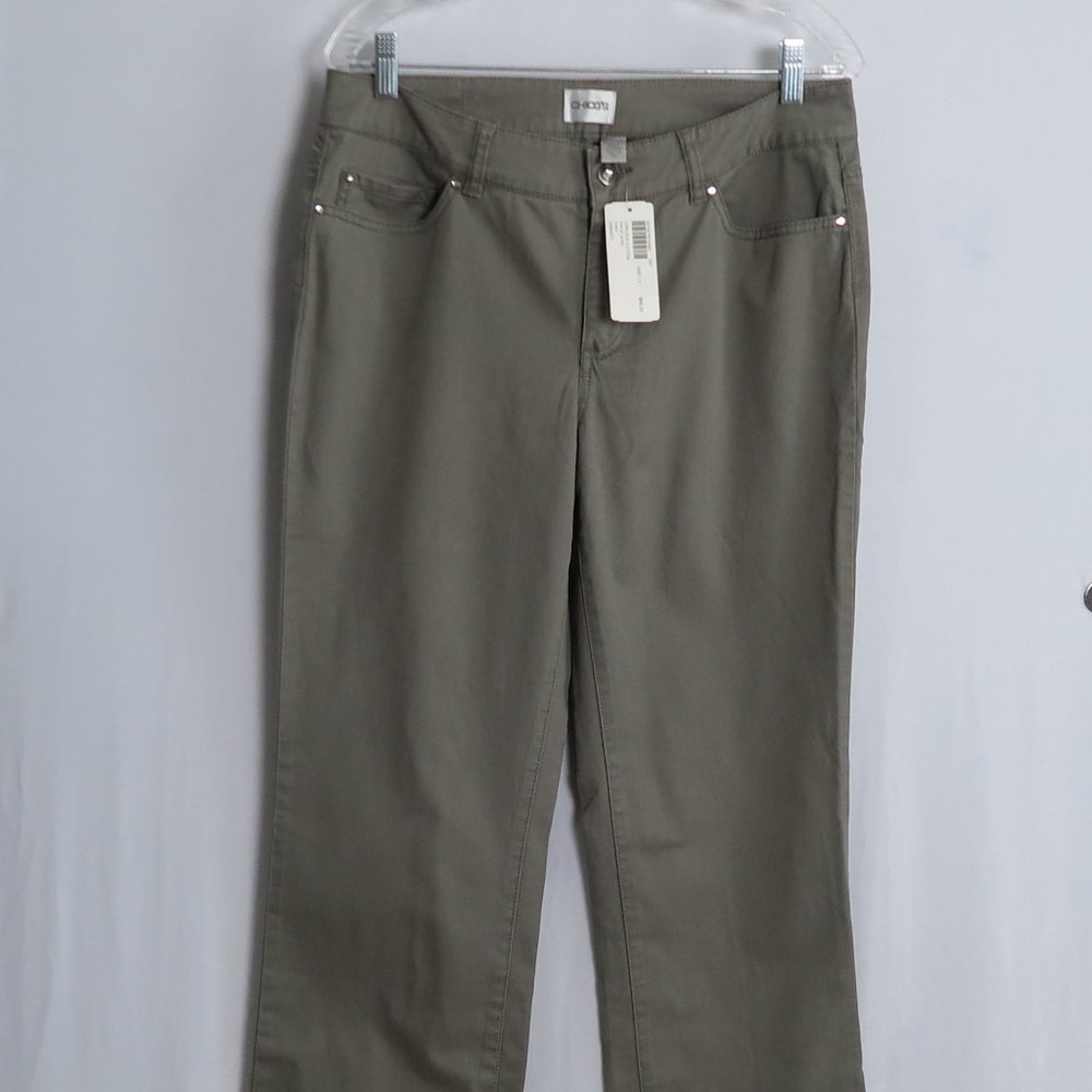 NWT Chico's Granite Chelsea Cotton Jeans Size 1.5 (S/10) - Picture 2 of 6